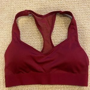 New with tags red sports bra